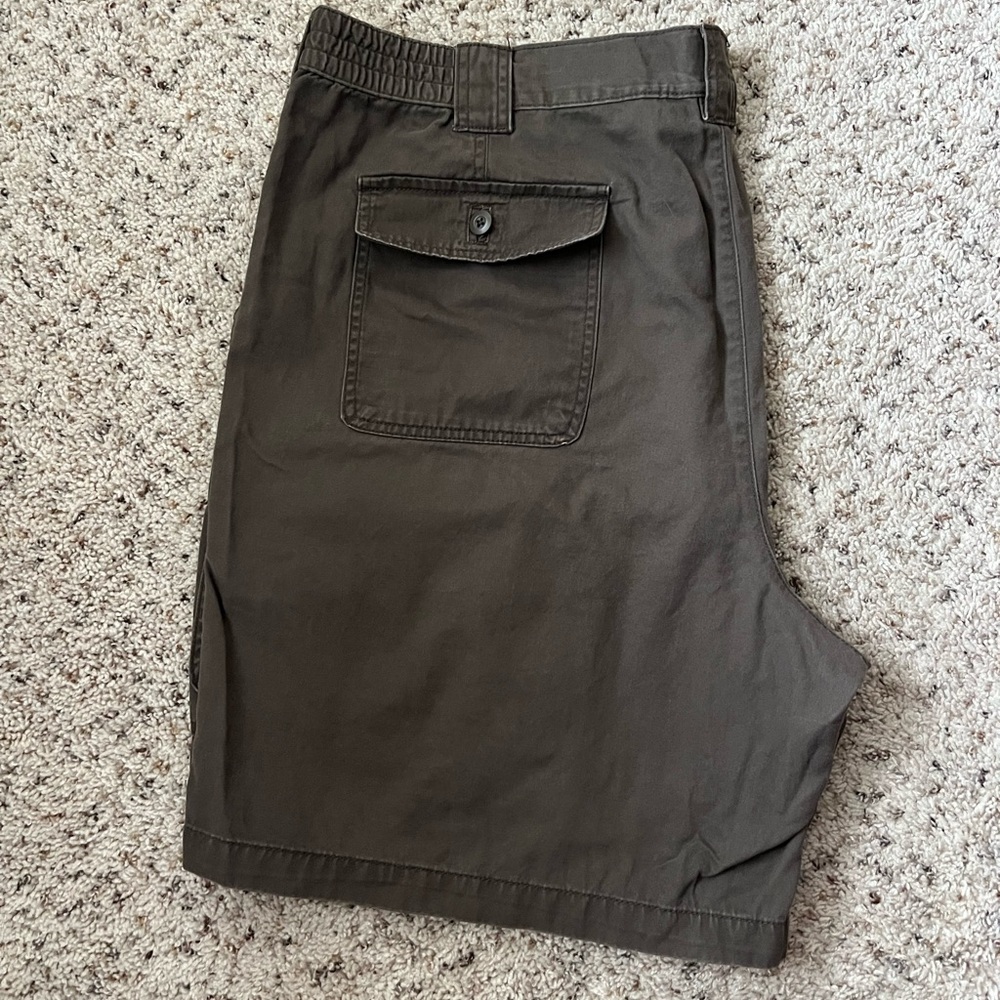 The Foundry Supply Co Cargo Shorts | Waist 48 | Brown | 100% Cotton - Picture 8 of 8